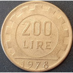 Italy 200 lire, 1977-2001...