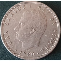 Spain 5 pesetas, 1980 KM817