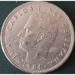 Ispanija 5 pesetos, 1982-1989 KM823