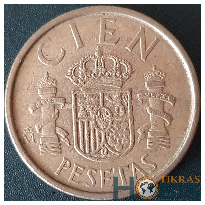 Ispanija 100 pesetų, 1982-1990 KM826