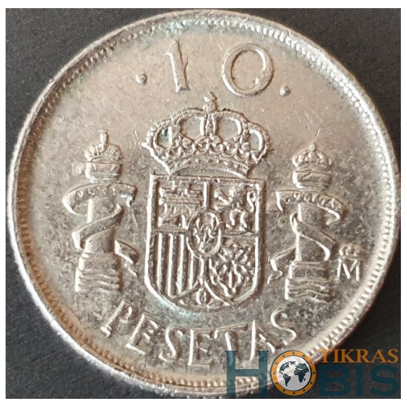 Ispanija 10 pesetų, 1992 KM903