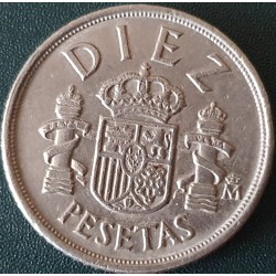 Spain 10 pesetas, 1983-1985...