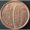 Ispanija 5 pesetos, 1999 KM1008
