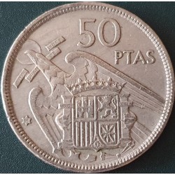Ispanija 50 pesetų, 1957 KM788