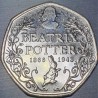 Anglija 50 pensų, 2016 Beatrix Potter gimimas 150 UC129