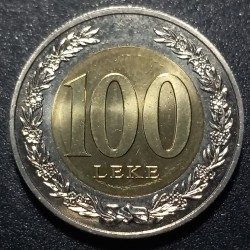 Albanija 100 lekų, 2000 KM80