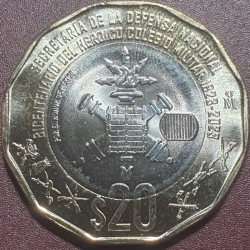 Meksika 20 pesų, 2023...