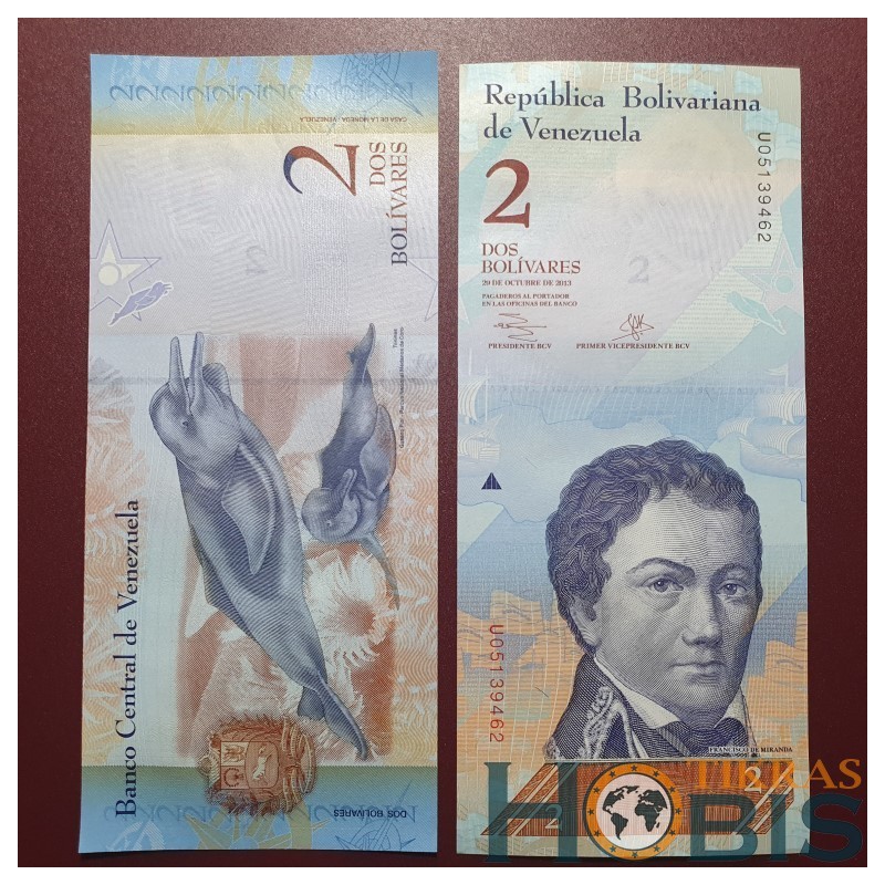 Venesuela 2 bolivarai, 2013 P-88f