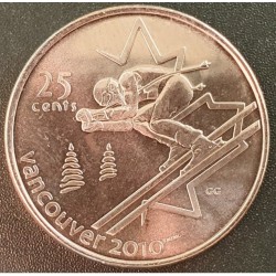 Kanada 25 centai, 2007 Alpine Skiing