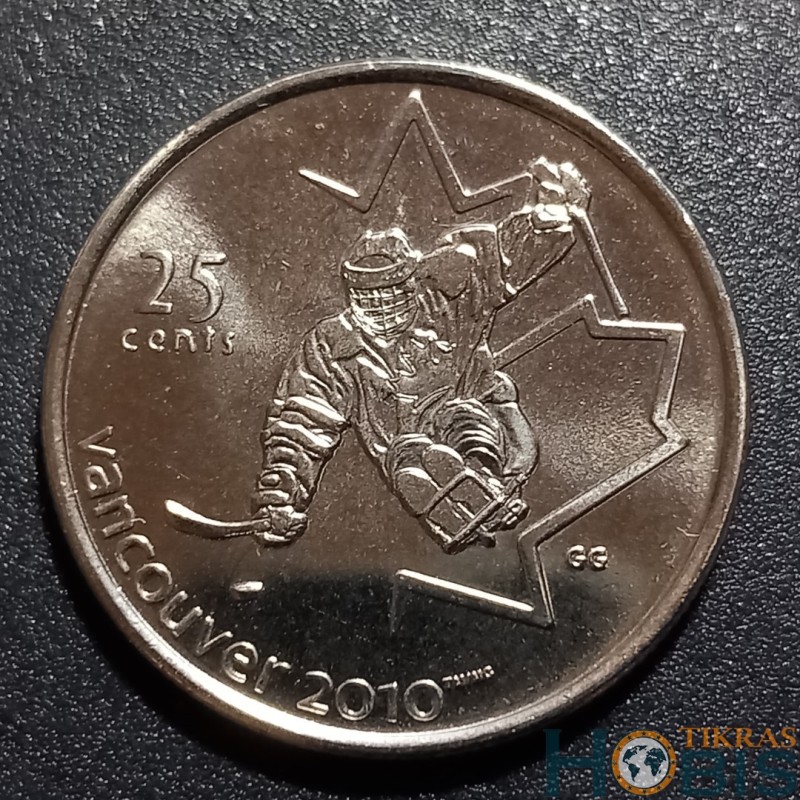 Kanada 25 centai, 2009 ledo ritulys KM952