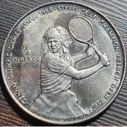 Niujė 5 doleriai, 1987...