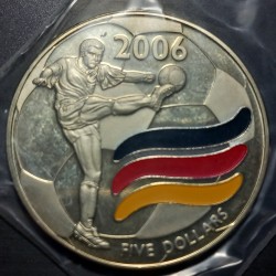 Liberija 5 doleriai, 2003...
