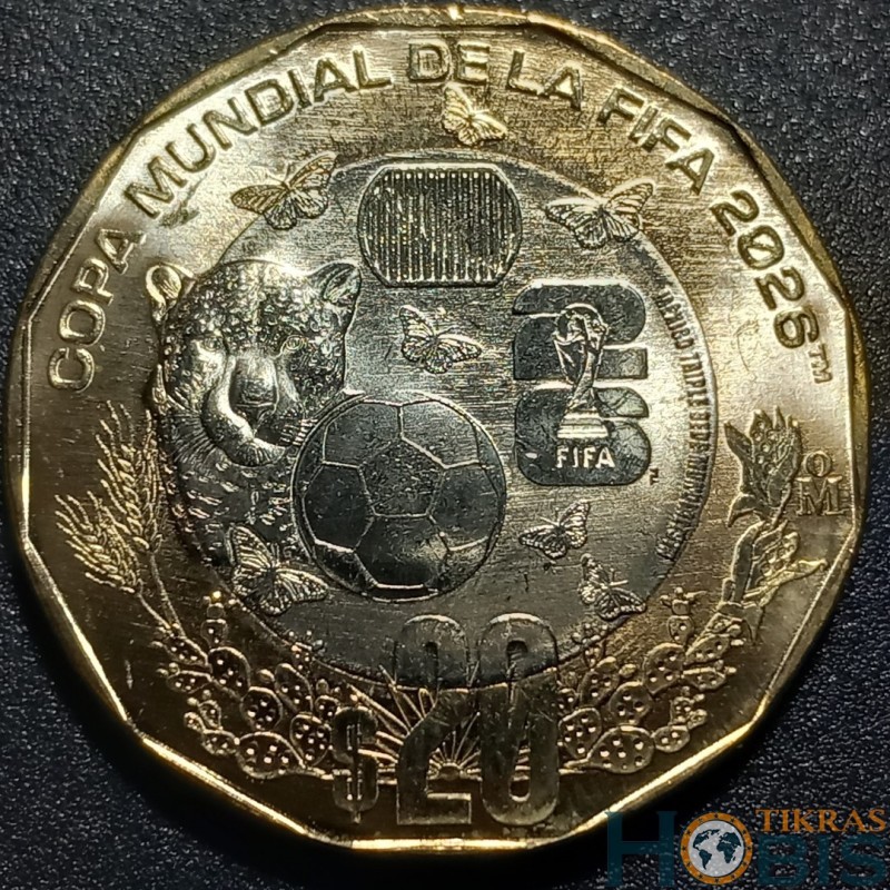 Mexico 20 pesos, 2026 2026 FIFA World Cup UC326