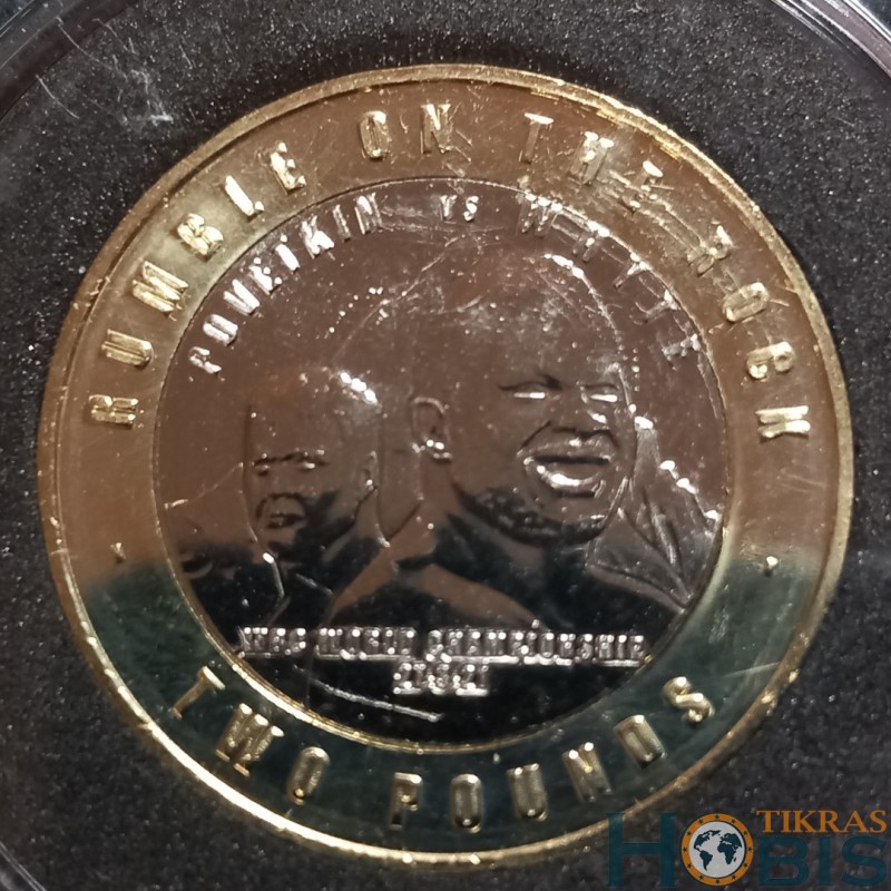 Gibraltar 2 pounds, 2021 Rumble on the Rock UC307
