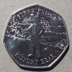 Isle of Man 50 pence, 2020...
