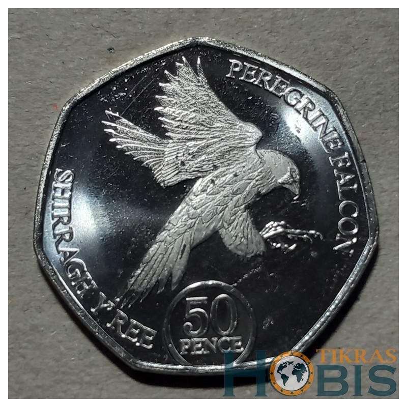 Isle of Man 50 pence, 2023 UC12