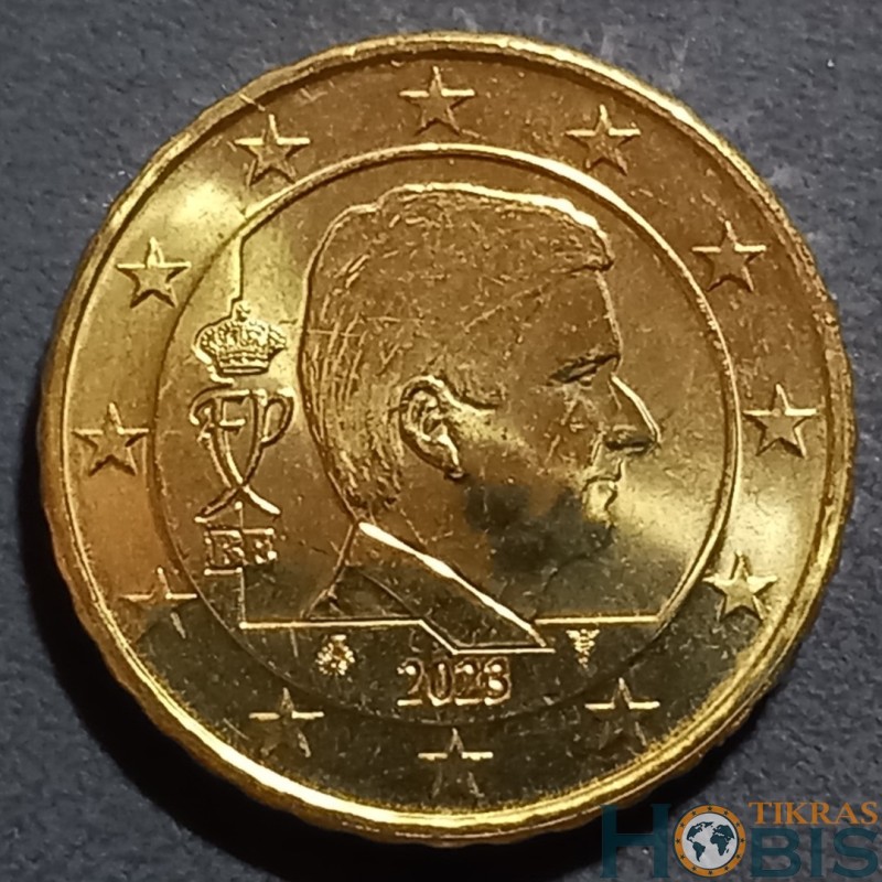 Belgija 10 euro centų, 2023 KM334