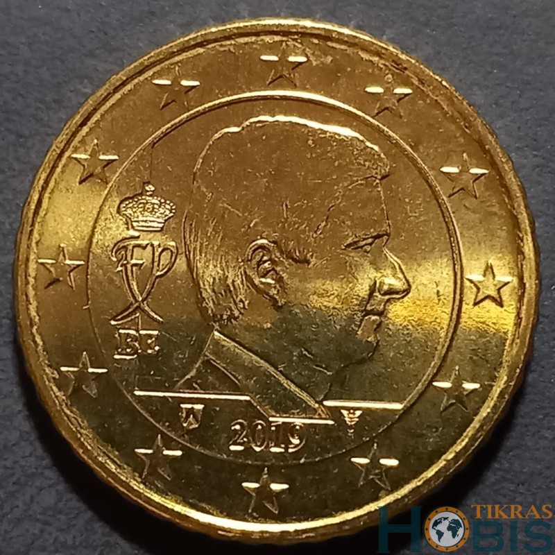 Belgija 50 euro centų, 2019 KM336