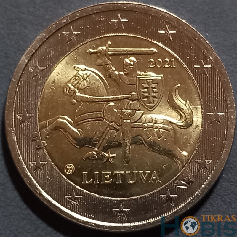 Lithuania 2 euro, 2021 KM212