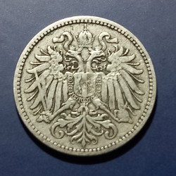 Austrija 10 helerių, 1892 - 1911 KM2802