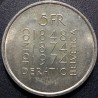 Switzerland 5 francs, 1974 100th Revision Constitution KM52