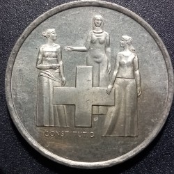 Switzerland 5 francs, 1974...