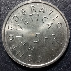 Šveicarija 5 frankai, 1975 Paminklų apsaugos metai KM53