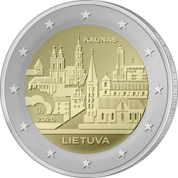 Lietuva 2 eurai, 2026 Kaunas