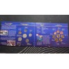 Latvia, Euro and Mils coin set