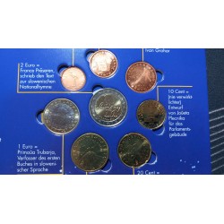 Slovėnija, Euro ir Tolar monetų rinkinys