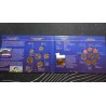 Cyprus, Euro and Cypriot pound coin set