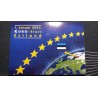 Estonia, Euro and Kroon coin set