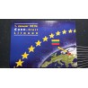 Lithuania, Euro and Litas coin set
