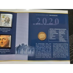 Germany 2 euro, 2020 Brandenburg UC102