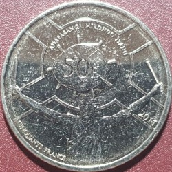 Burundi 50 francs, 2011 KM22