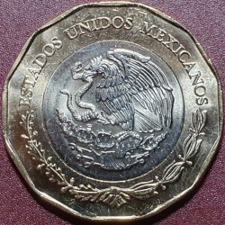 Mexico 20 pesos, 2021 200th Mexican Navy UC315