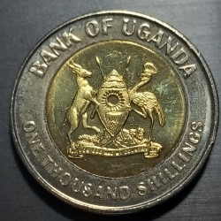 Uganda 1000 šilingų, 2012 Nepriklausomybės 50 KM278