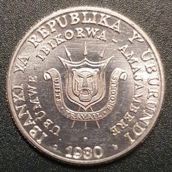 Burundi 5 francs, 2013 KM20