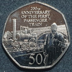Gibraltaras 50 pensų, 2025...