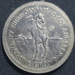 Isle of Man 1 crown, 1984...