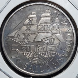Nyderlandai 5 florin - sail Amsterdam, Recouvrance N42125