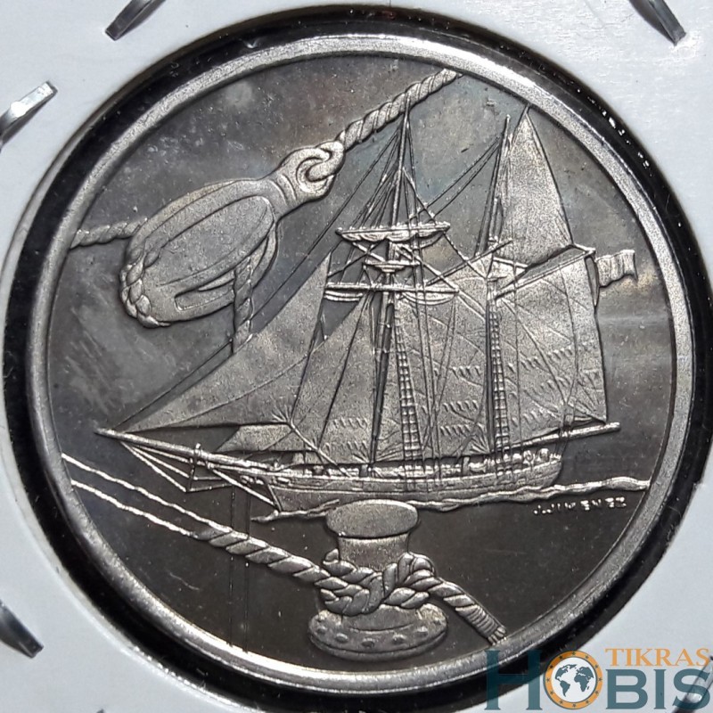 Nyderlandai 5 florin - sail Amsterdam, Recouvrance N42125