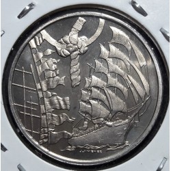 Netherlands 5 florin - sail...