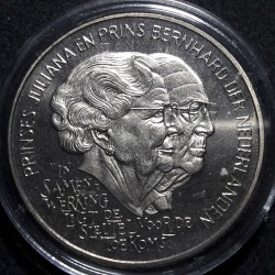 Netherlands 10 ECUs, 1994 85th Queen Mother X74