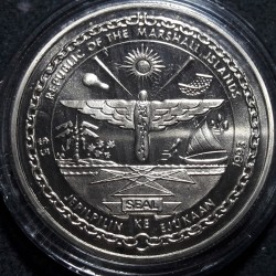 Maršalo salos 5 doleriai, 1993 Elvis Preslis KM124