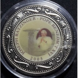 Somalia 1 dollar, 2005 Pope...