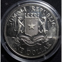 Somalia 1 dollar, 2005 Benedict XVI /St. Peter's Basilica/ UC325