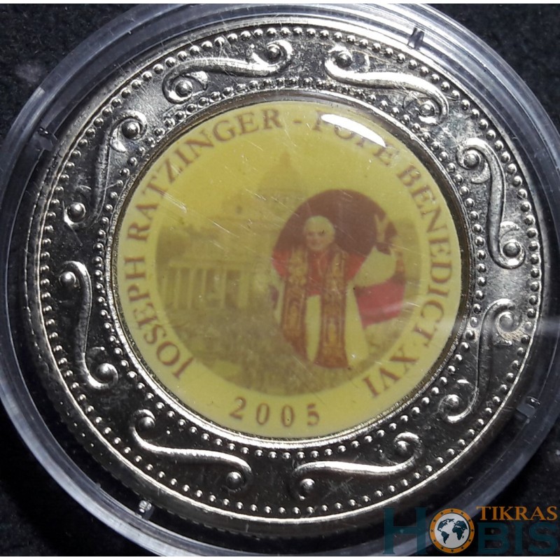Somalis 1 doleris, 2005 Benediktas XVI /Šv. Petro bazilika UC325