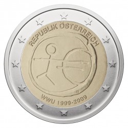 Austrija 2 eurai, 2009 EMU