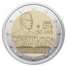 Liuksemburgas 2 eurai, 2018 150th Constitution